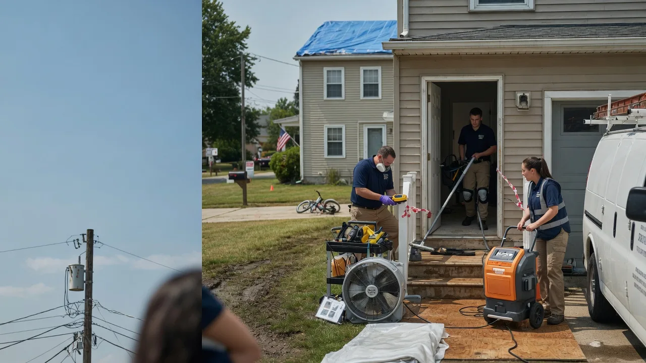 Water Damage Repair in Jeffersonville, OH near me